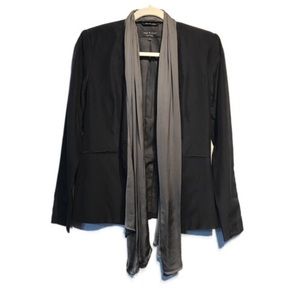 🌸RAG & BONE silk blazer w/attached scarf